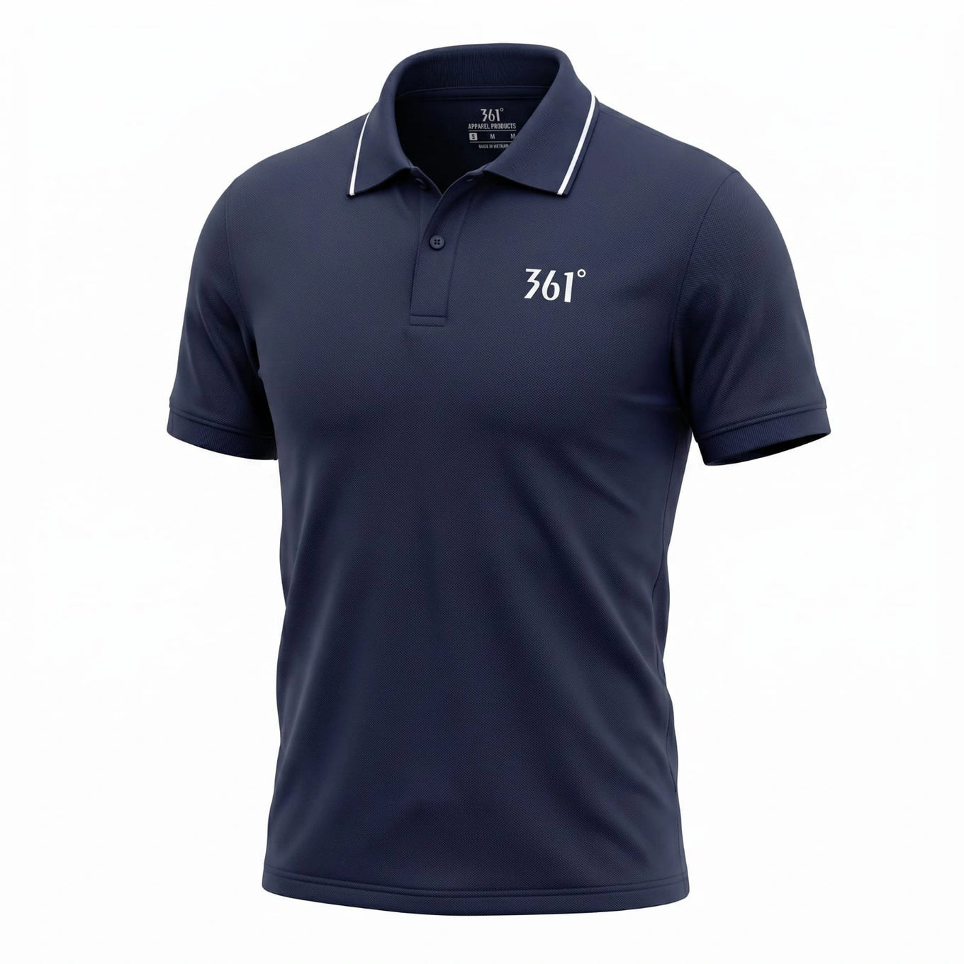 361° Men’s Polo T-Shirt – Comfortable Athletic Polo Shirt for Casual & Active Wear
