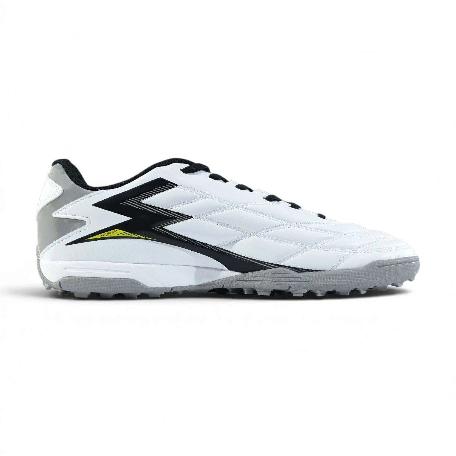 361° Men's Professional Soccer Shoes Obsidian Black – Anti-Slip Football Boots for Artificial Grass & Turf