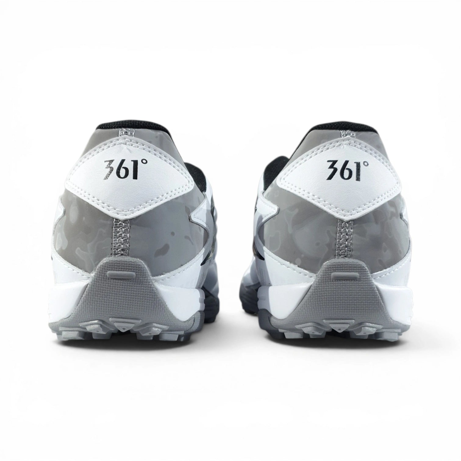 361° Men's Professional Soccer Shoes Obsidian Black – Anti-Slip Football Boots for Artificial Grass & Turf