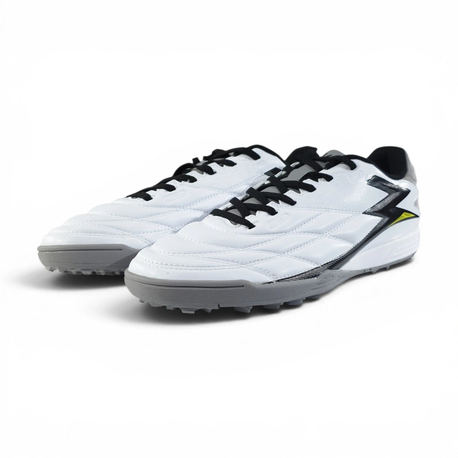 361° Men's Professional Soccer Shoes Obsidian Black – Anti-Slip Football Boots for Artificial Grass & Turf