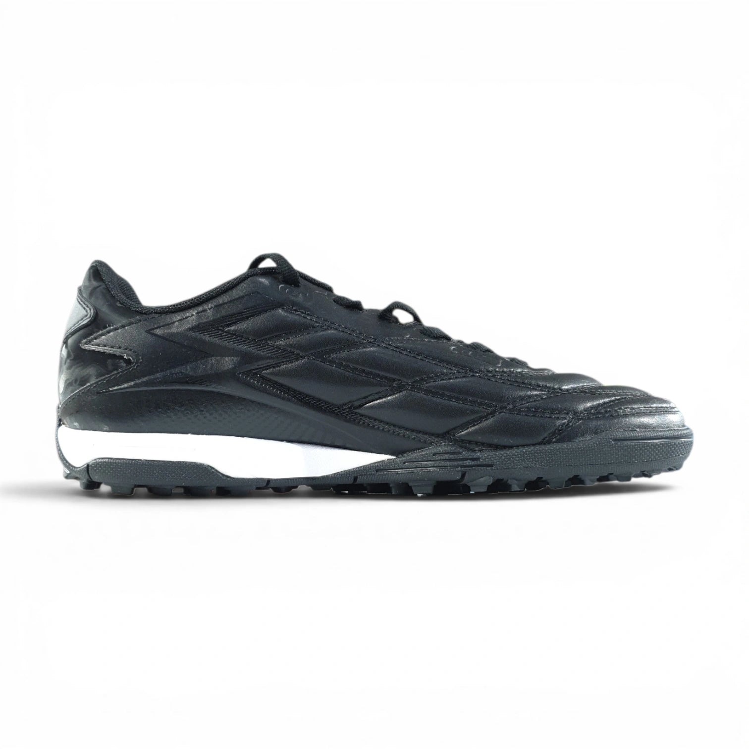 361° Men's Professional Soccer Shoes Obsidian Black – Anti-Slip Football Boots for Artificial Grass & Turf