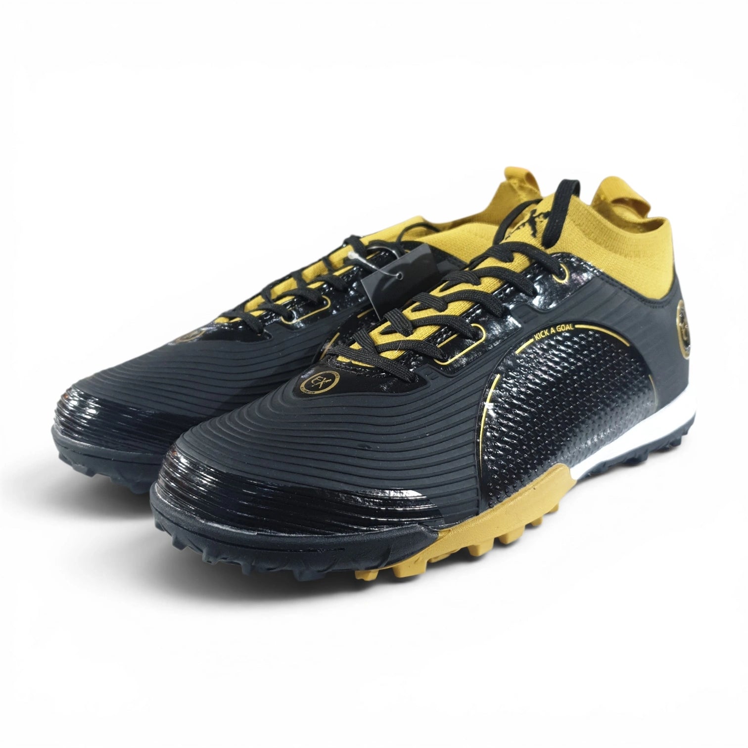 Soccerex Men's Turf Football Shoes – Lightweight Soccer Trainers for Artificial Grass