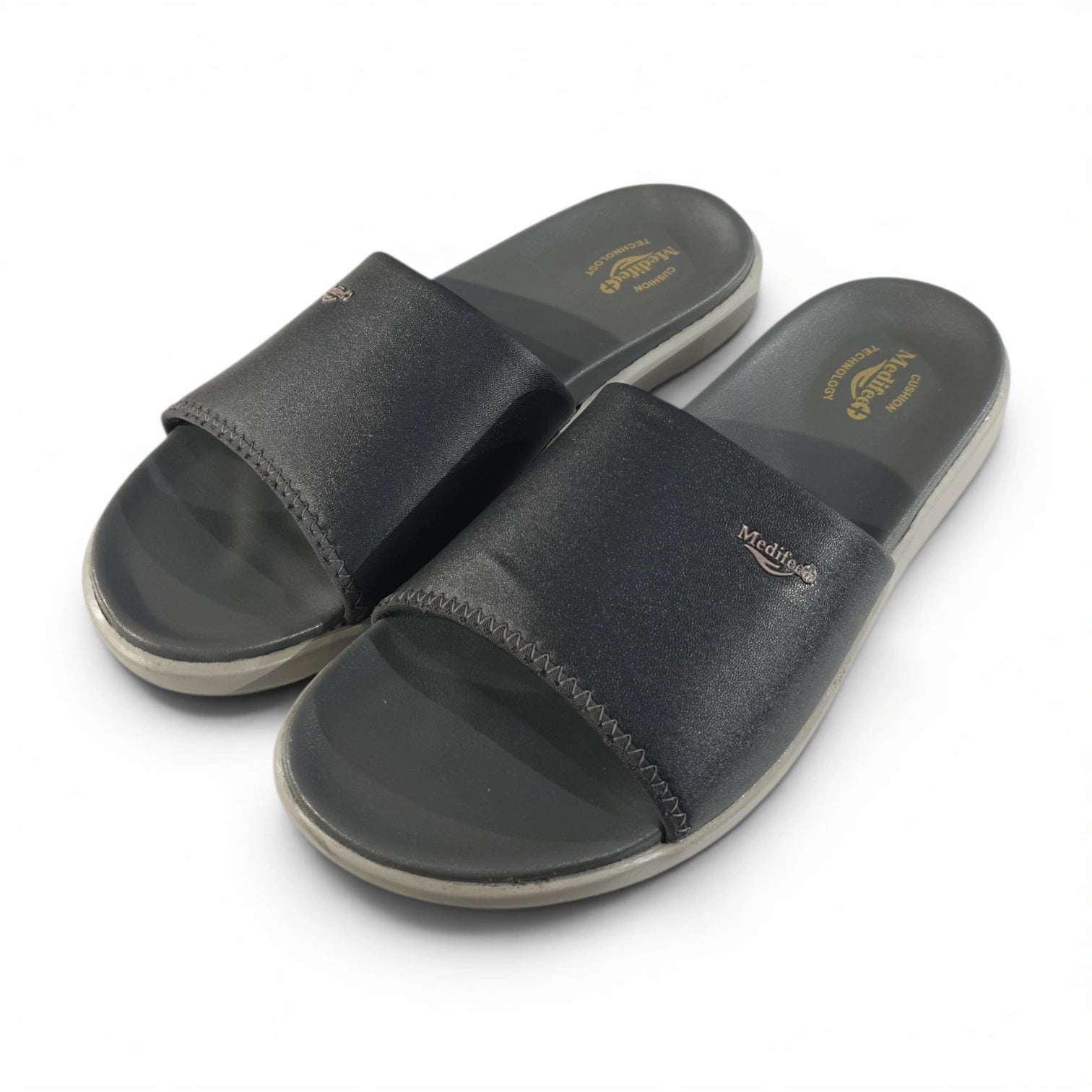 Medifee Men's Sandals – Lightweight Comfortable Slip-On Casual Sandals