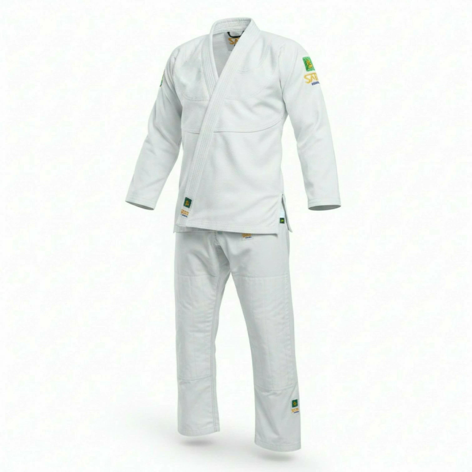 Jiu Jitsu Travel Gi White – Lightweight BJJ Kimono for Training & Travel