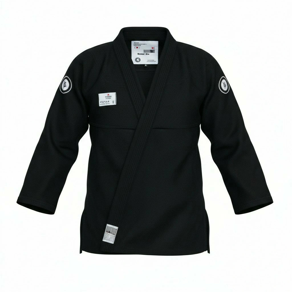 JIU 350 GSM Handmade Competition Series BJJ Gi with Carry Bag – Premium Brazilian Jiu-Jitsu Kimono