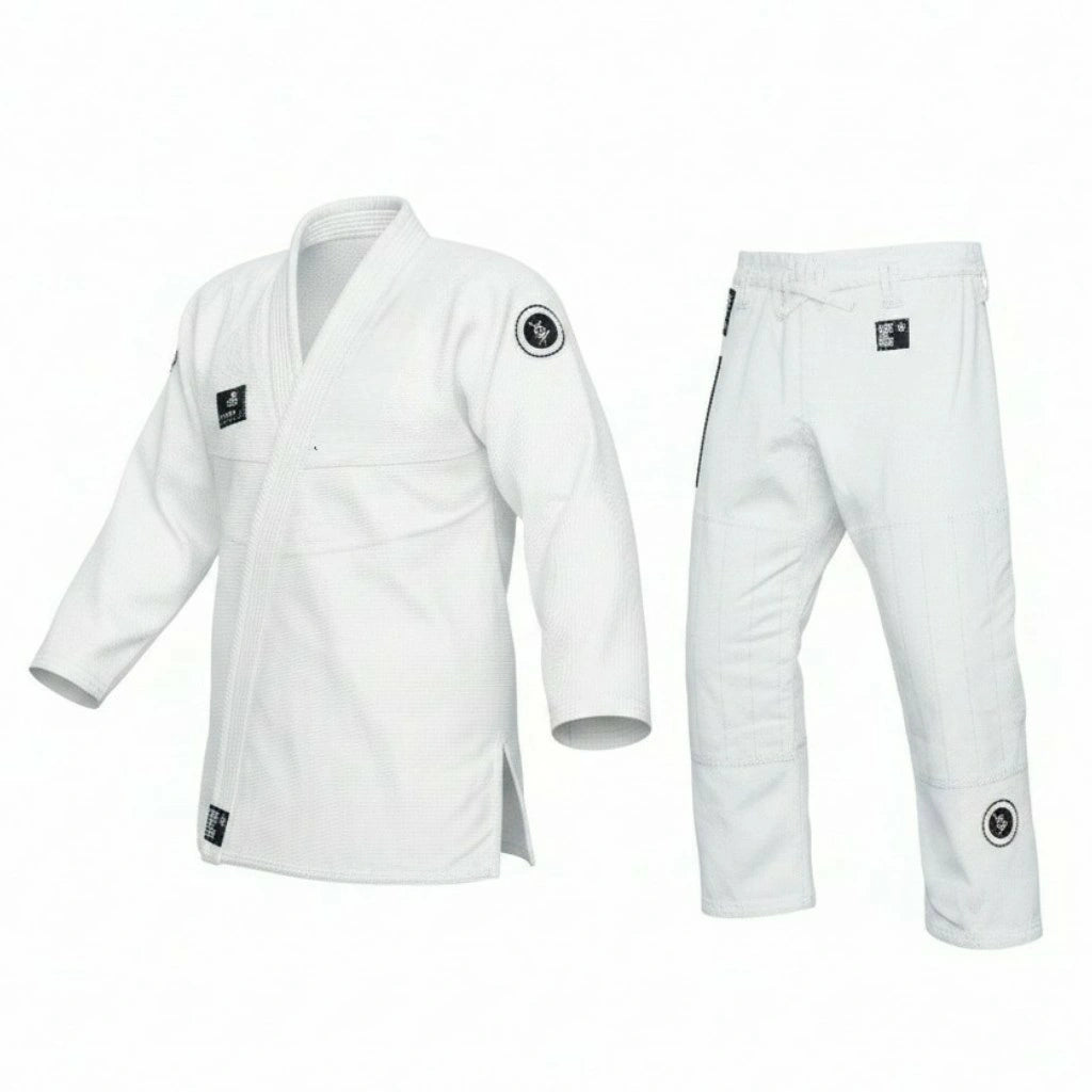 JIU 350 GSM Handmade Competition Series BJJ Gi with Carry Bag – Premium Brazilian Jiu-Jitsu Kimono