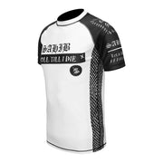 Roll Till I Die Ranked Rashguard – Performance Compression Shirt for Jiu-Jitsu, Boxing, Muay Thai, Kickboxing & MMA