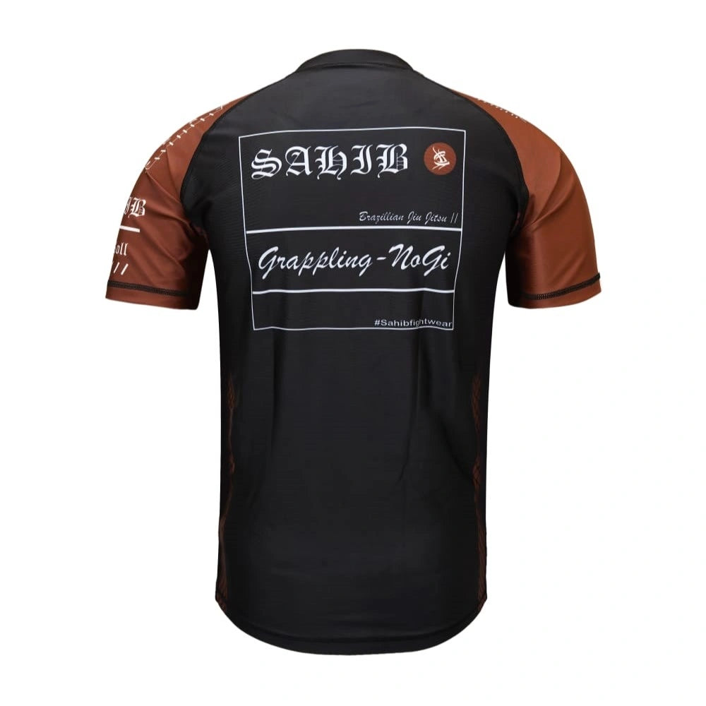 Roll Till I Die Ranked Rashguard – Performance Compression Shirt for Jiu-Jitsu, Boxing, Muay Thai, Kickboxing & MMA