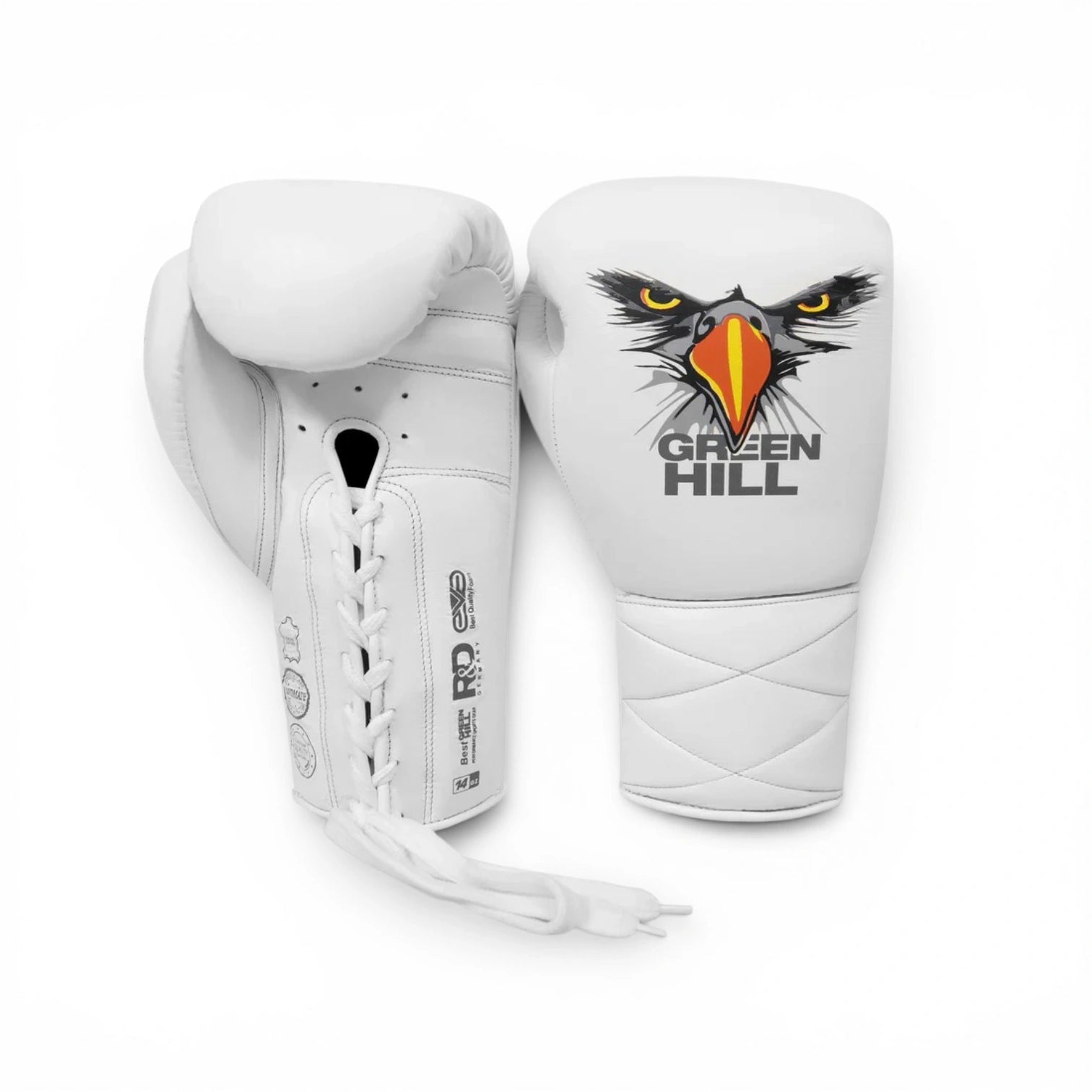Green Hill Eagle Eye Uniswift Handmade Leather Boxing Gloves – Premium Training & Sparring Gloves