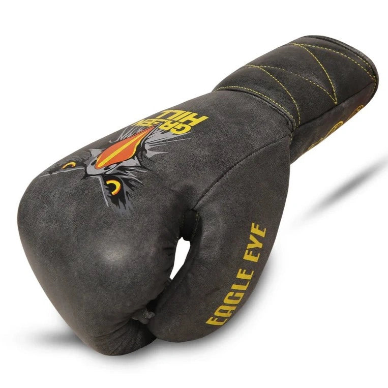 Green Hill Eagle Eye Uniswift Handmade Leather Boxing Gloves – Premium Training & Sparring Gloves
