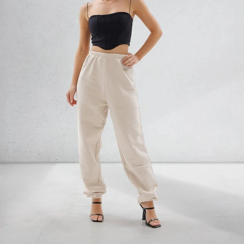 Adatto Pants – Cotton Blend Sweatpants 85% Cotton 15% Polyester for Comfort & Everyday Wear