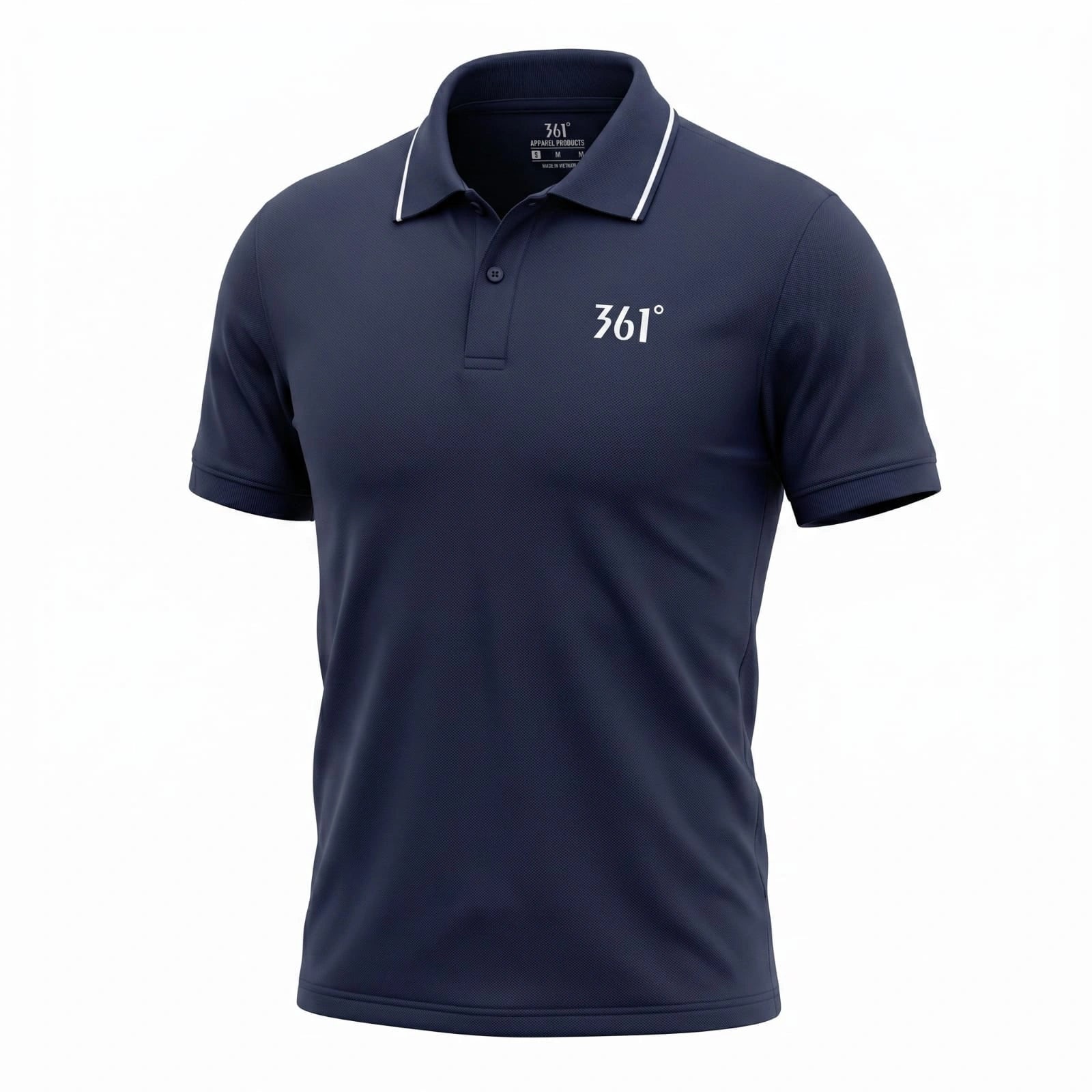 361° Men’s Polo T-Shirt – Comfortable Athletic Polo Shirt for Casual & Active Wear