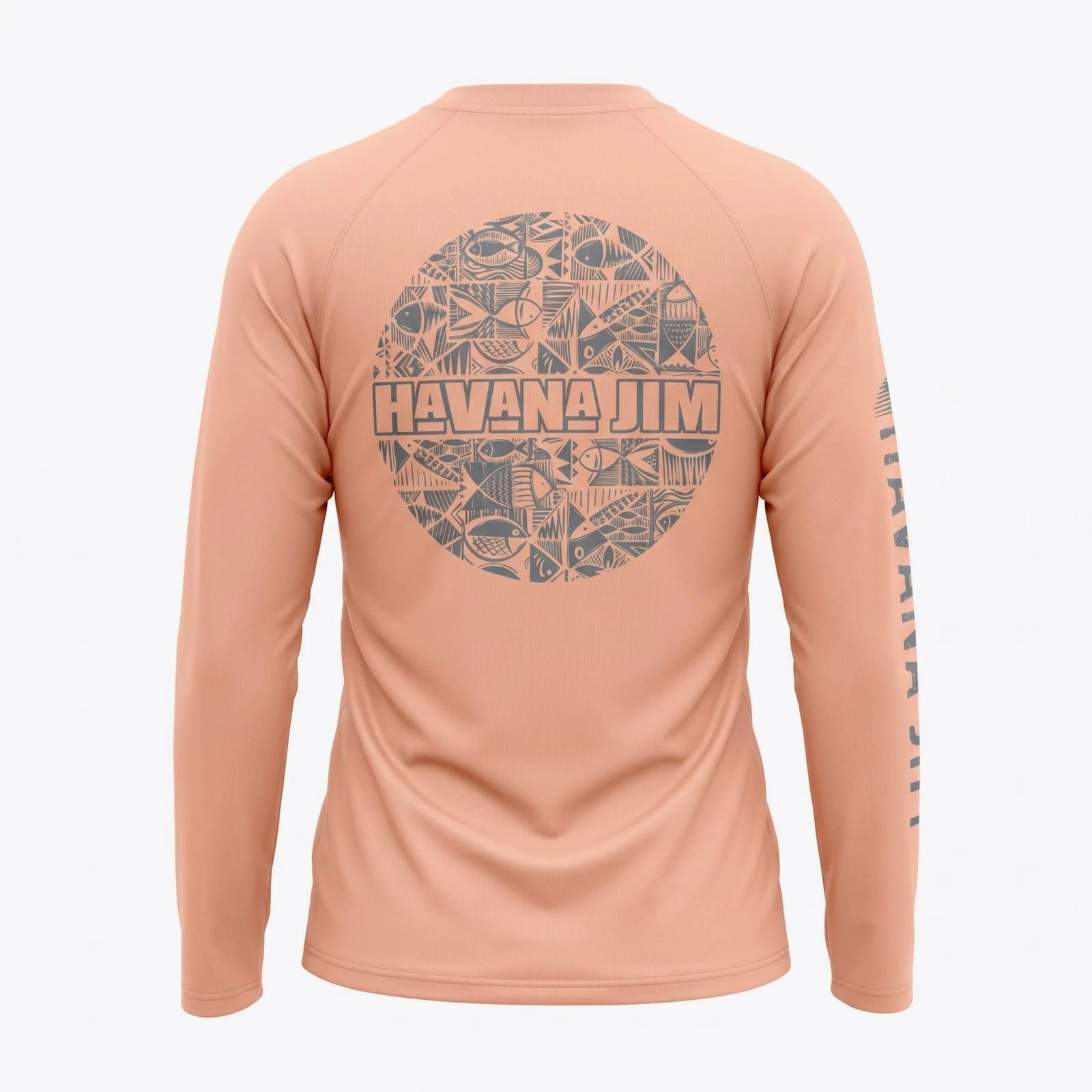 Havana Jim Men’s Long Sleeve Swim Shirt – UV Protection Rash Guard for Swimming & Water Sports
