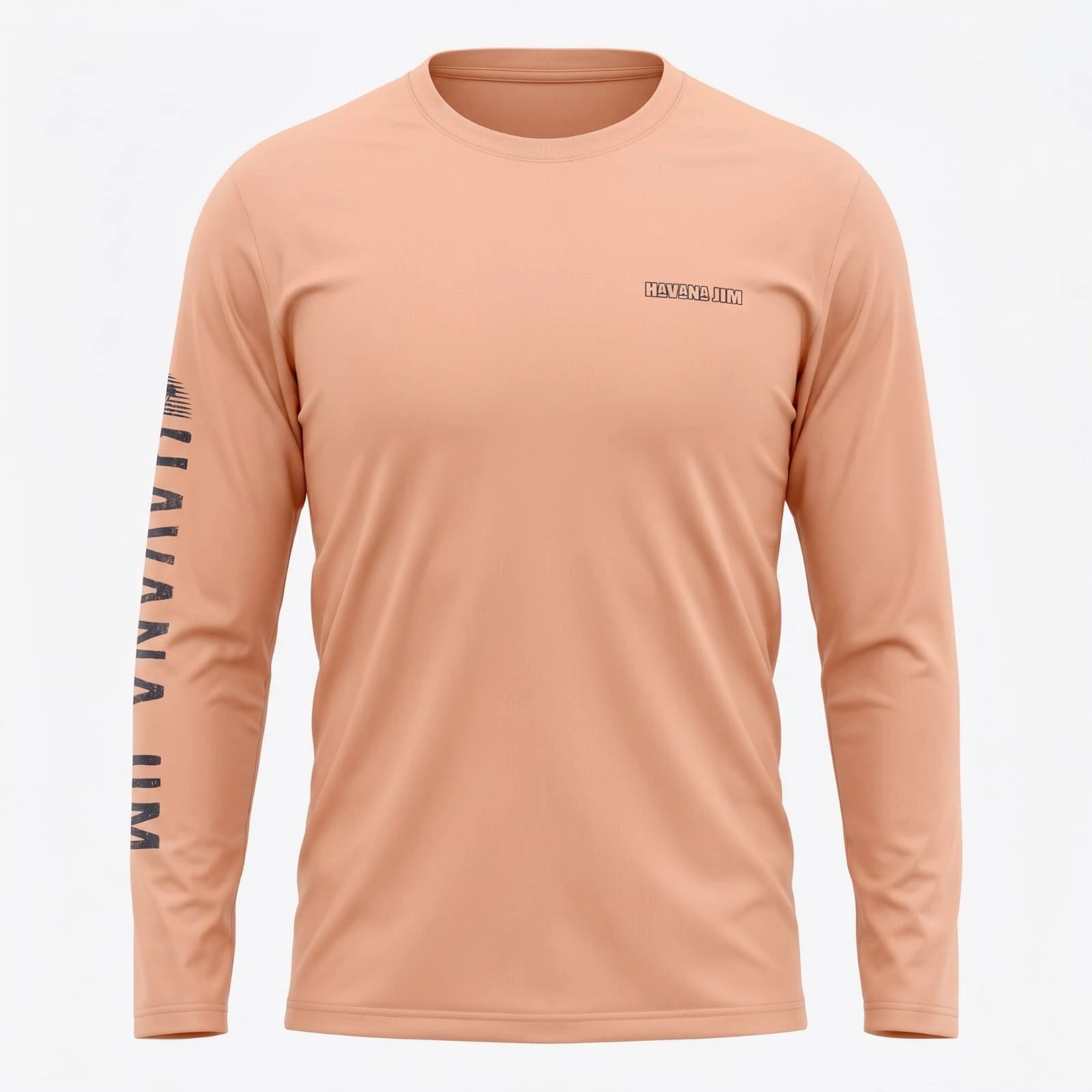 Havana Jim Men’s Long Sleeve Swim Shirt – UV Protection Rash Guard for Swimming & Water Sports