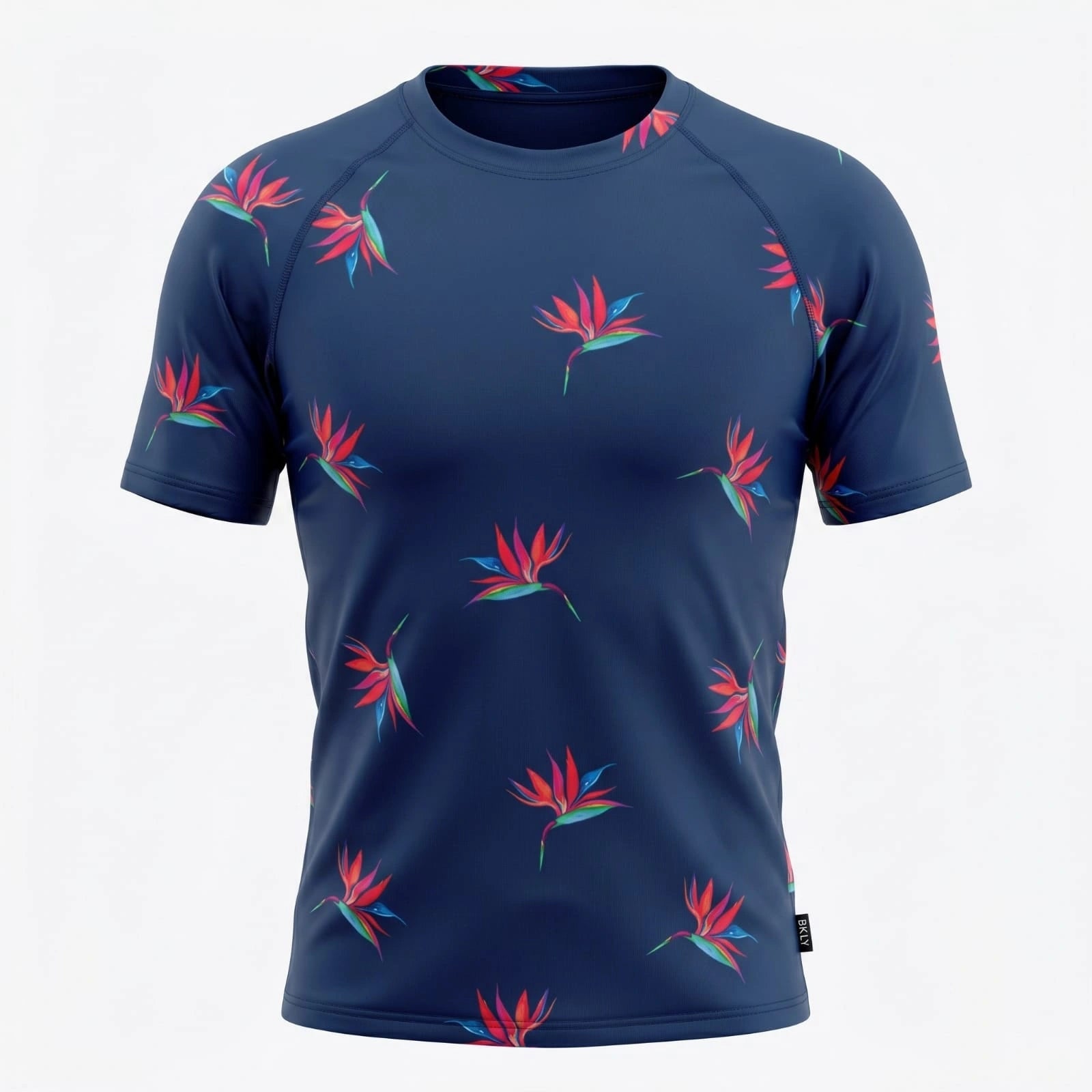 Brooklyn Men’s Swimming T-Shirt – Quick-Dry Swim Shirt for Beach, Pool & Water Sports