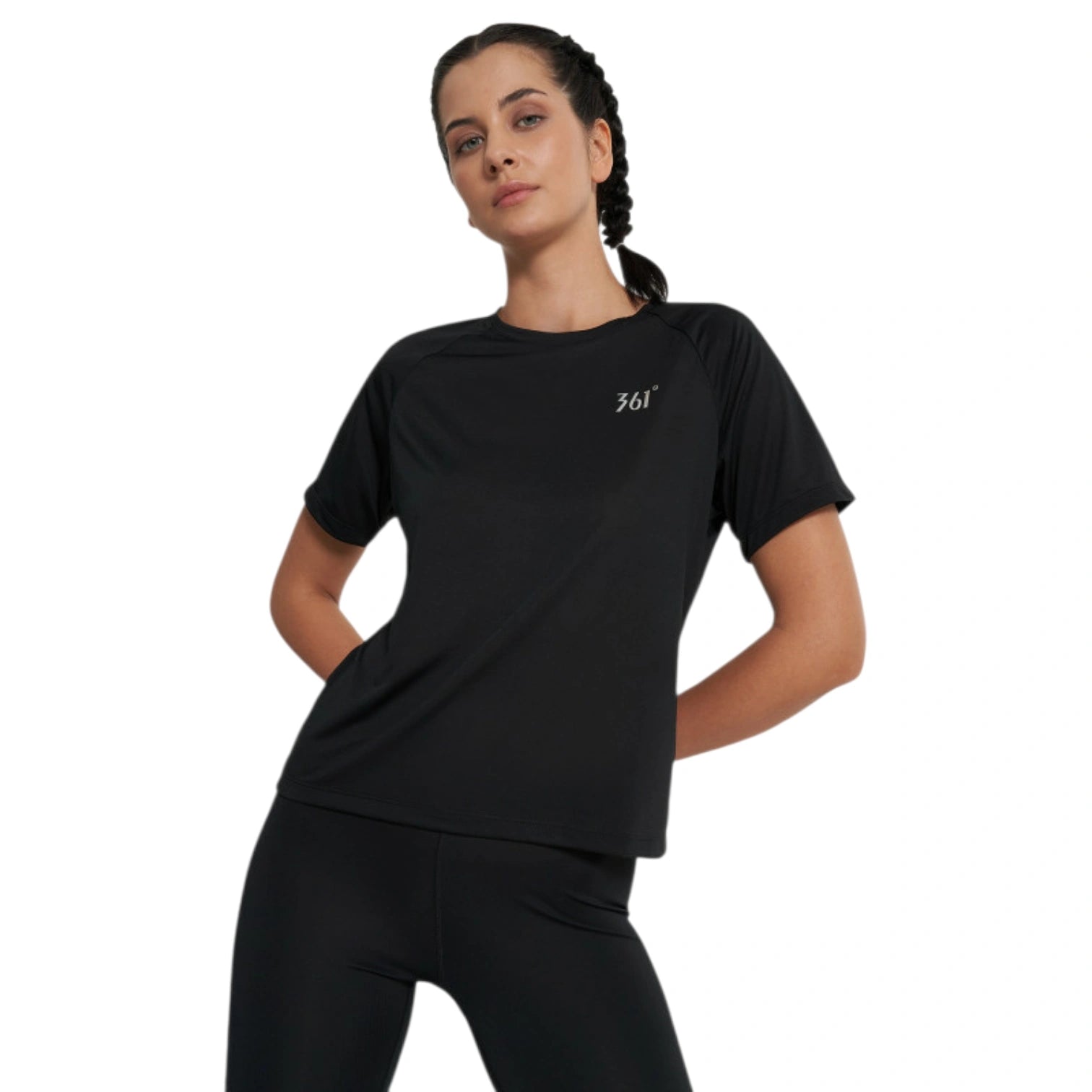 361° Women’s Running & Training T-Shirt – 100% Polyester Lightweight Performance Sports Tee