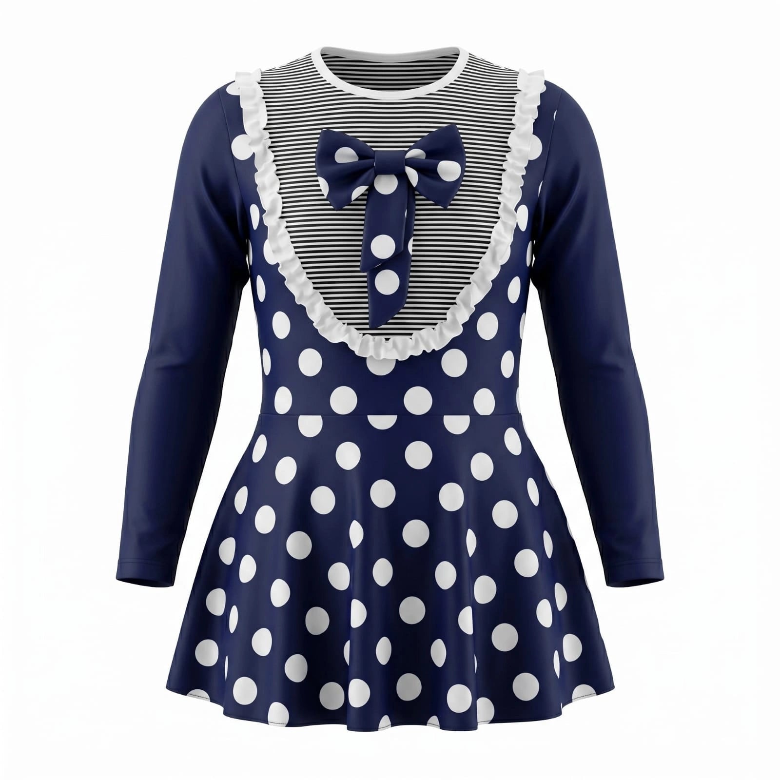 Action Girls’ Islamic Swimwear – Modest Full-Coverage Swimwear for Kids