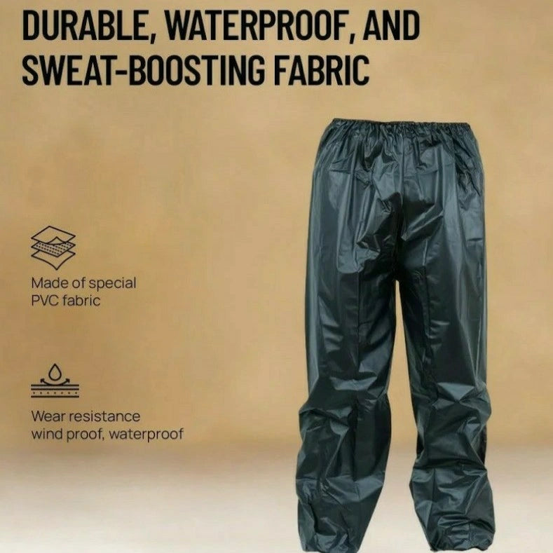 AXOX Unisex Sauna Suit – Lightweight Sweat Suit for Training, Cardio & Fitness Workouts