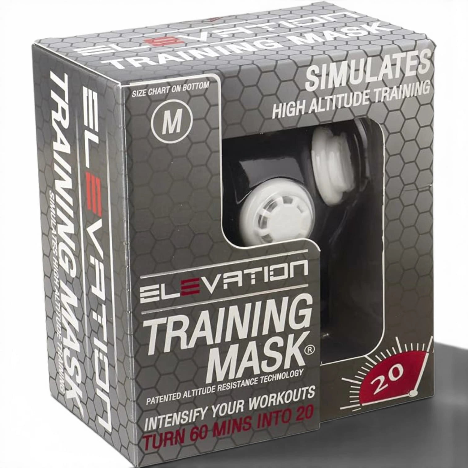 Unisex Training Mask – Adjustable Fitness Breathing Mask for Running, Cardio & High-Intensity Workouts