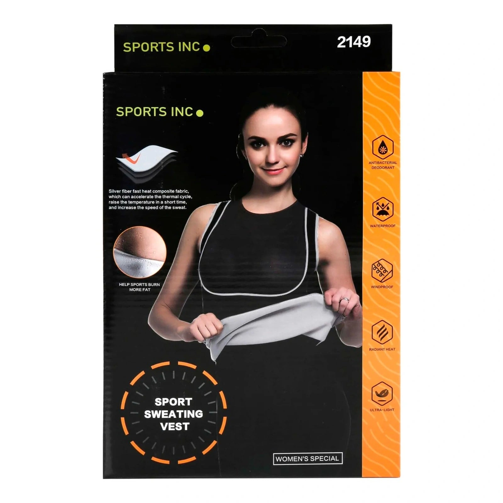 Sportex Sweating Vest – Unisex Sweat Vest for Cardio, Running & Fitness Training