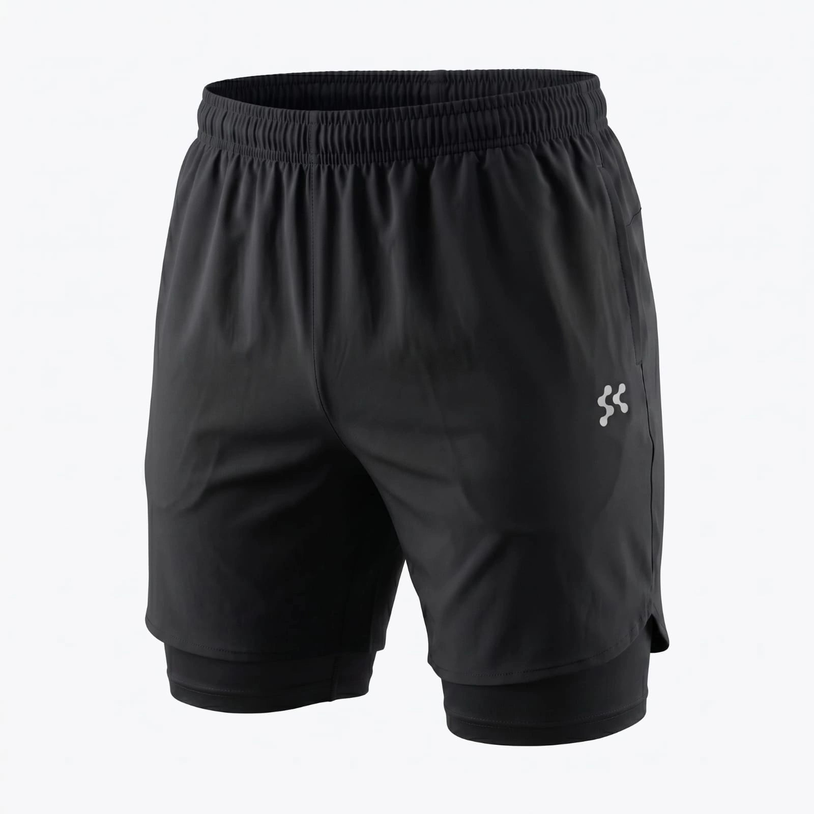 Azol Jumbo Size Men's Shorts with Inner Stretch Liner – Plus Size Performance Sports Shorts