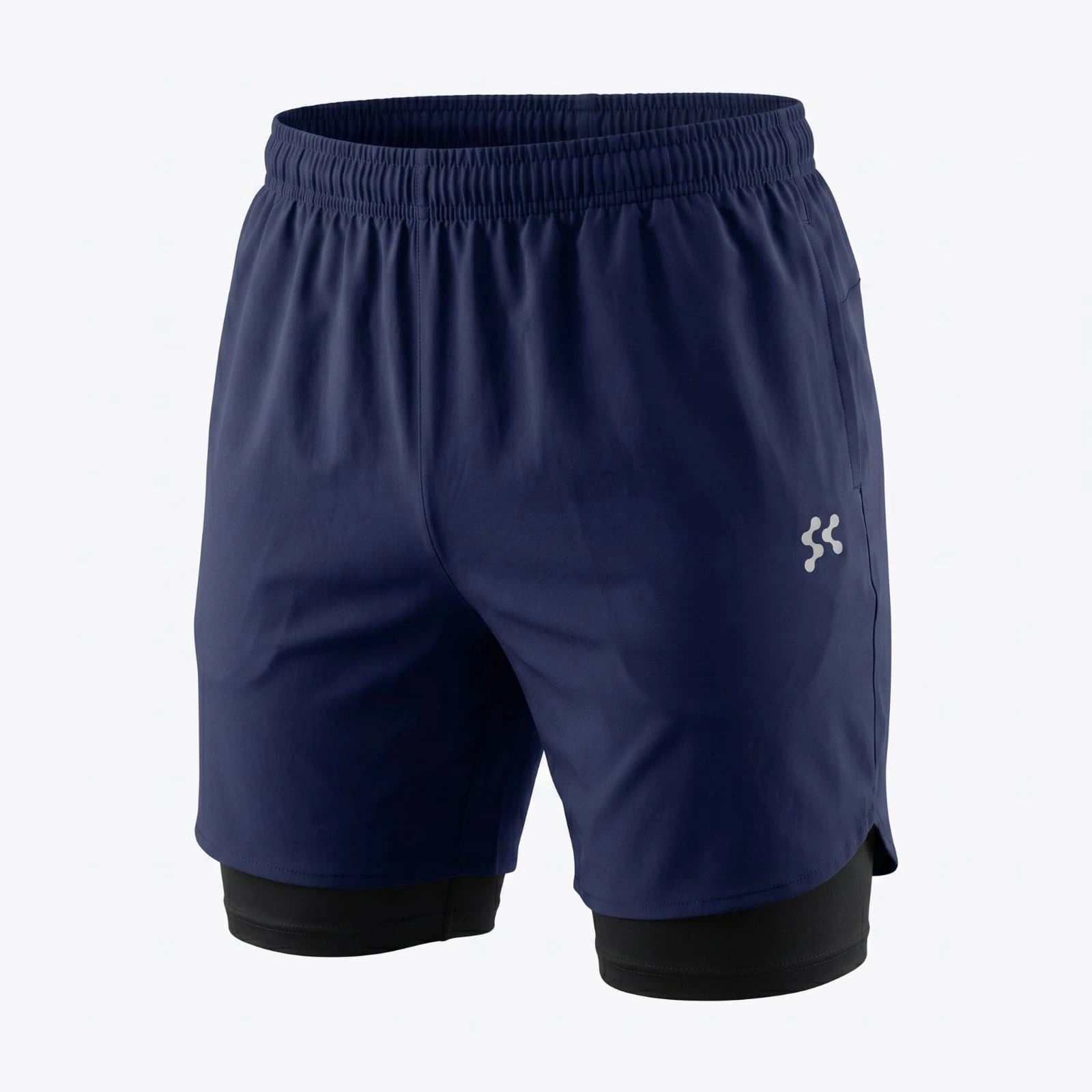 Azol Jumbo Size Men's Shorts with Inner Stretch Liner – Plus Size Performance Sports Shorts