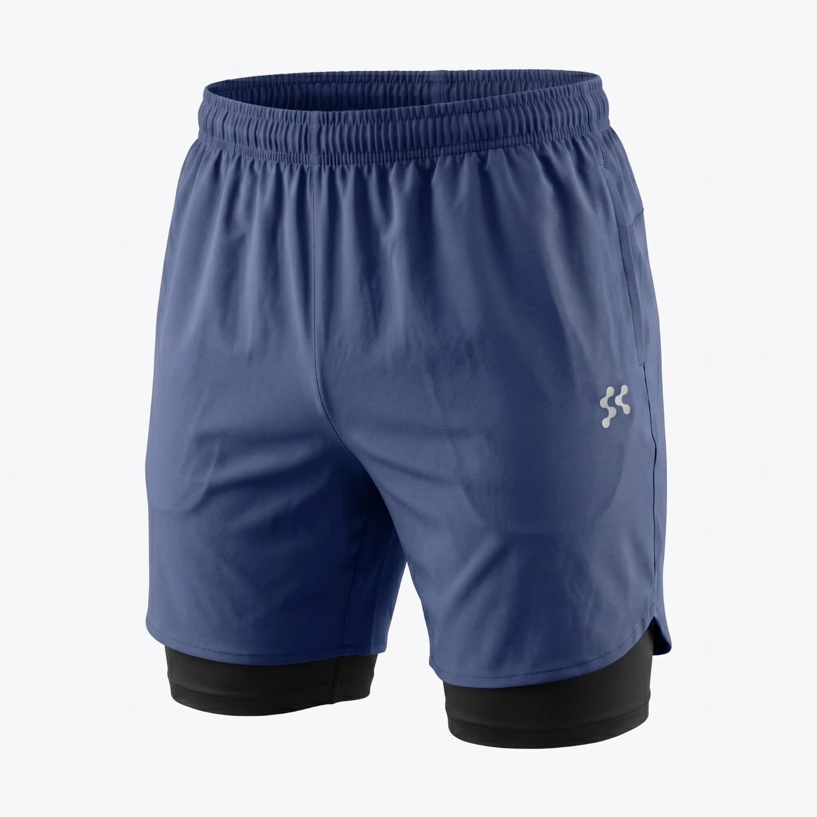 Azol Jumbo Size Men's Shorts with Inner Stretch Liner – Plus Size Performance Sports Shorts