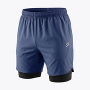 Azol Jumbo Size Men's Shorts with Inner Stretch Liner – Plus Size Performance Sports Shorts