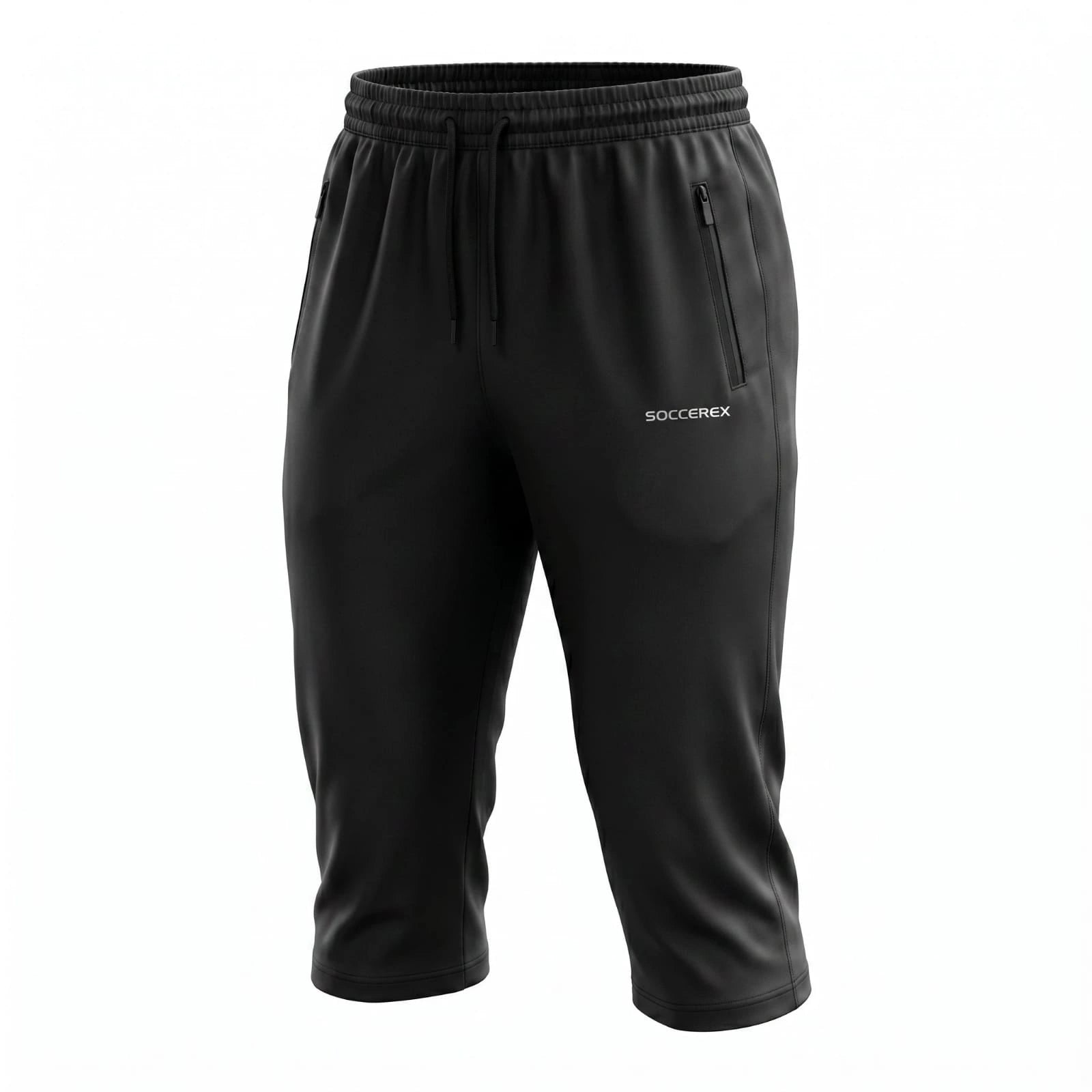 Soccerex 3/4 Men's Sports Pants – Lightweight Three-Quarter Training Pants
