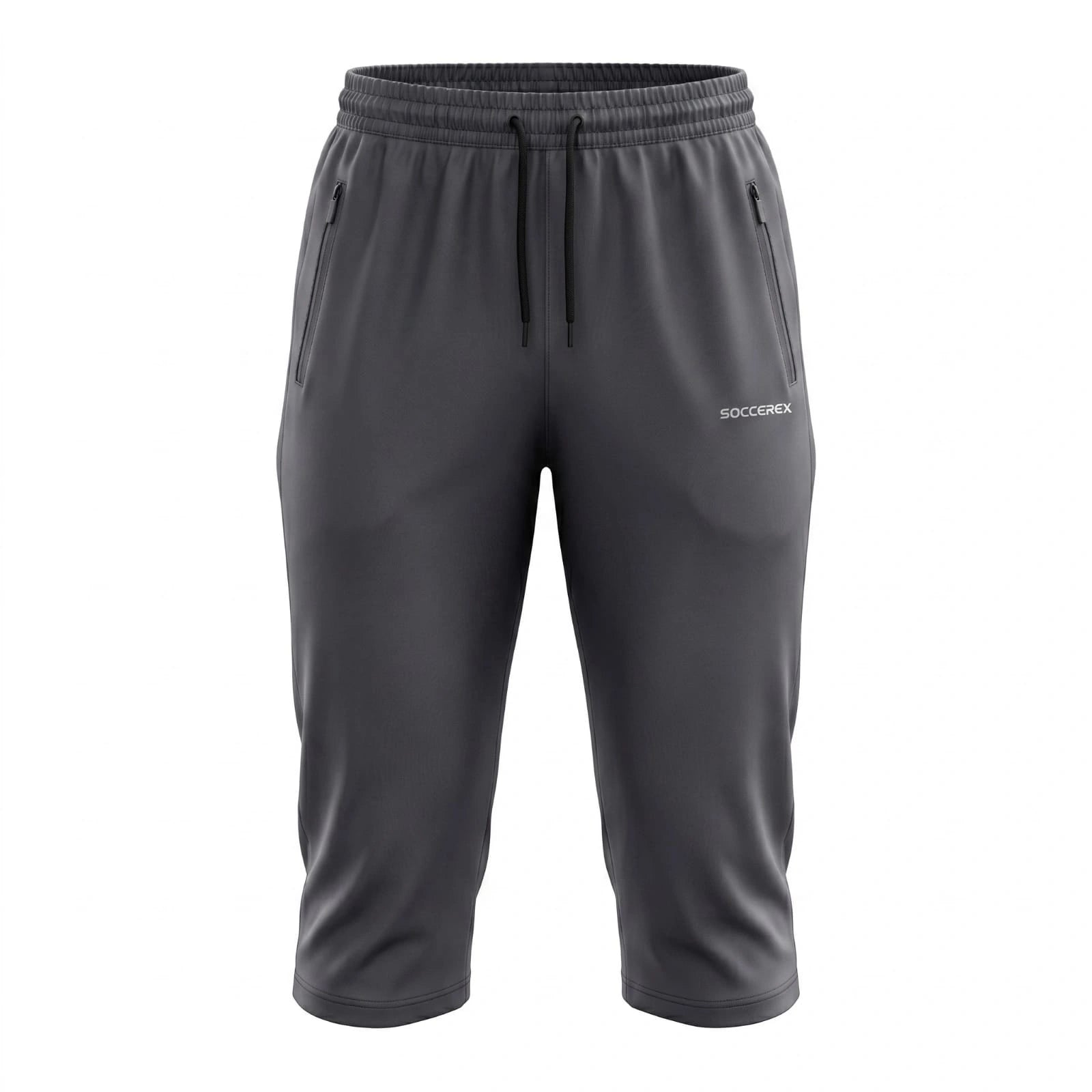 Soccerex 3/4 Men's Sports Pants – Lightweight Three-Quarter Training Pants