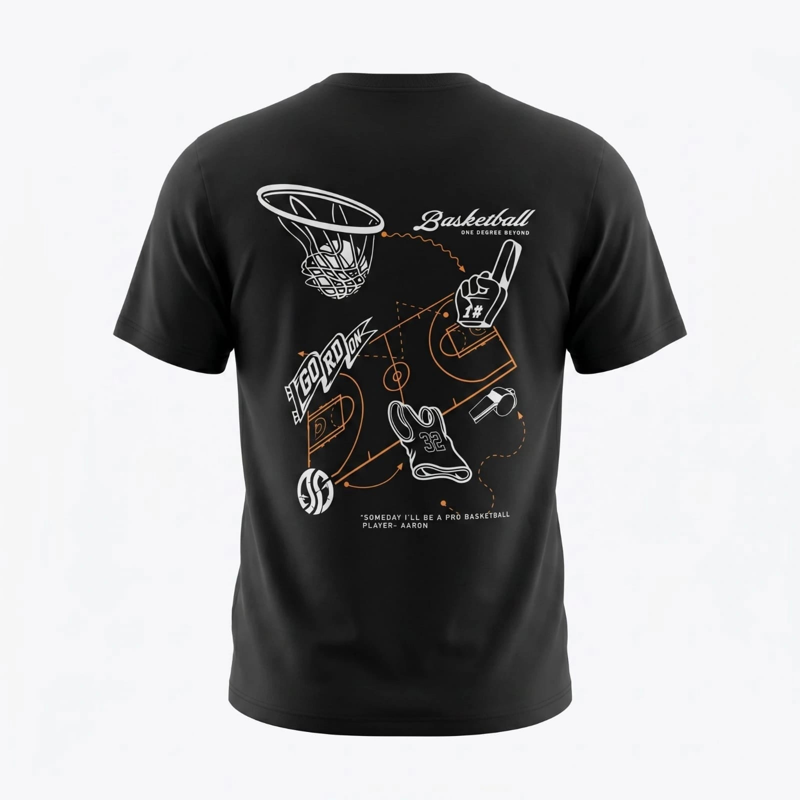 361° Men's T-Shirt – 64.7% Cotton 35.3% Polyester Casual & Sports Tee