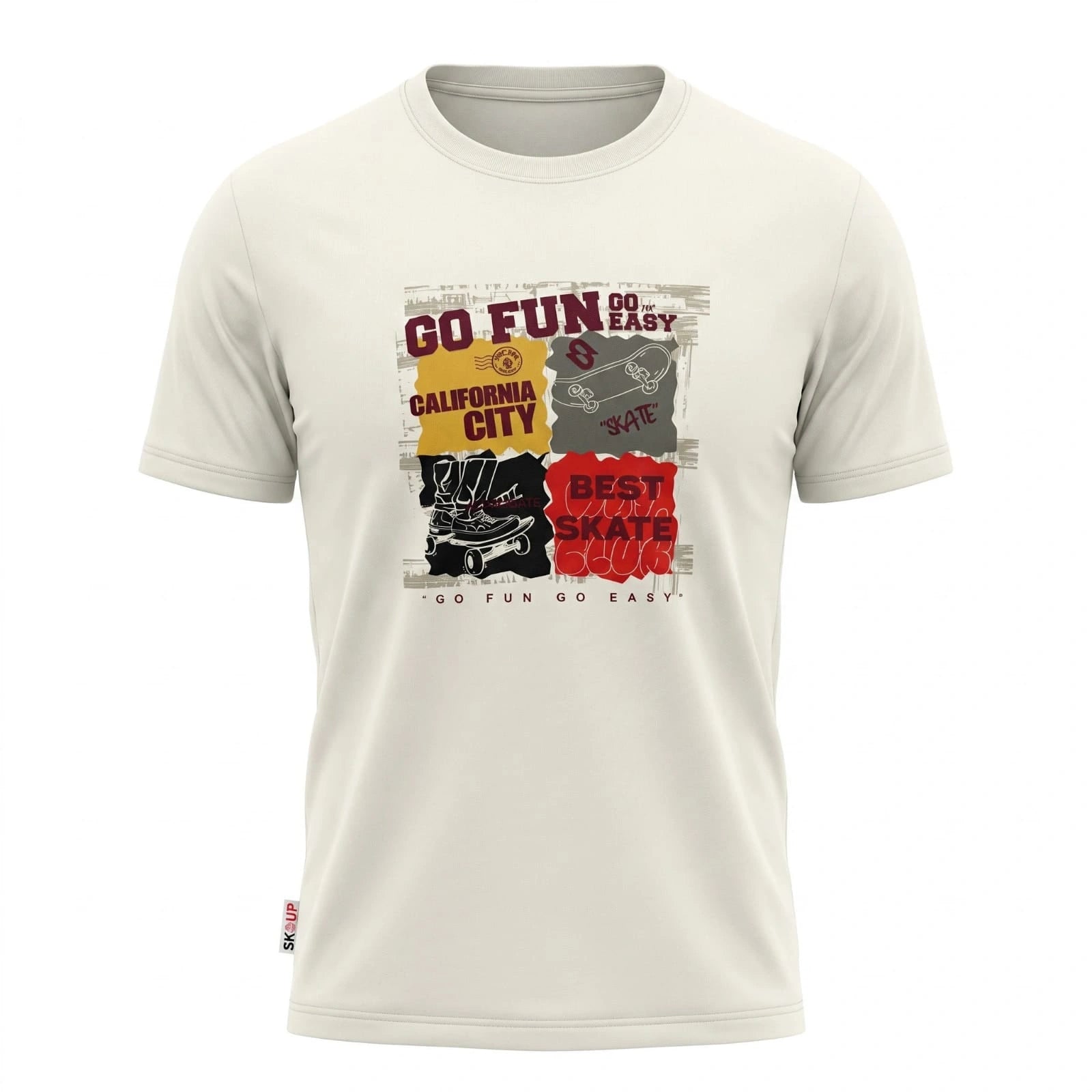 361° Men's T-Shirt – 92.4% Cotton 7.6% Spandex Stretch Sports & Casual Tee