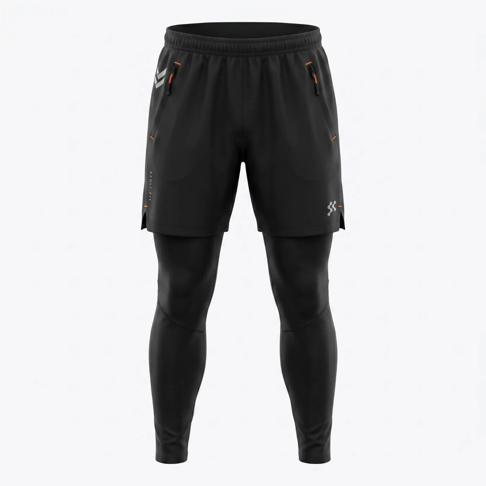 Azol Men's Compression Shorts – Stretch Performance Shorts for Training & Running