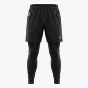 Azol Men's Compression Shorts – Stretch Performance Shorts for Training & Running