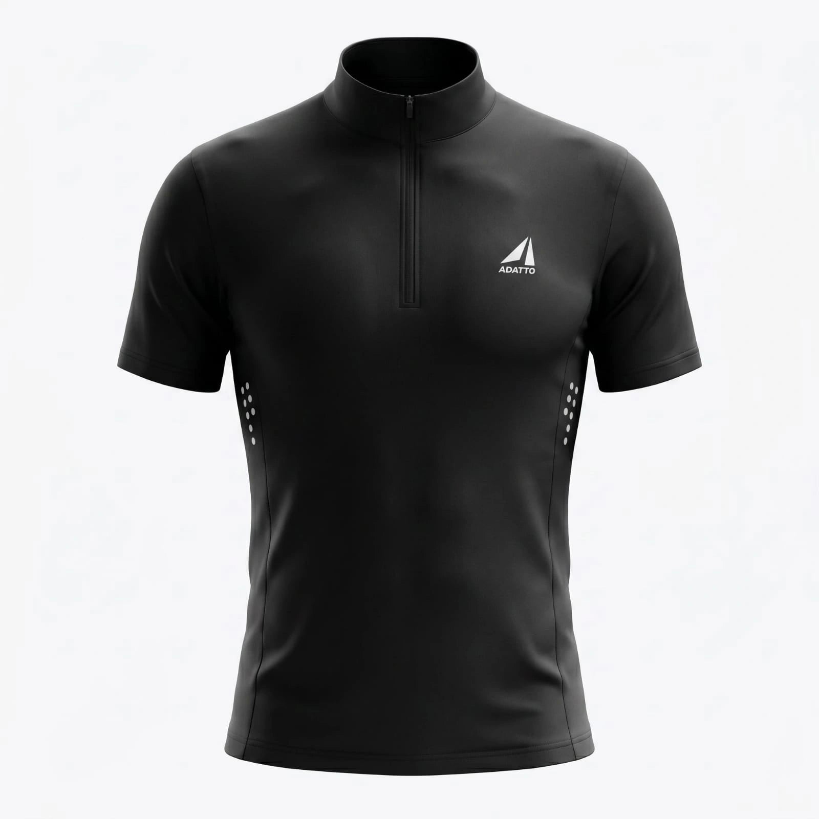 ADATTO Men's T-Shirt – 89.5% Polyester 10.5% Elastane Stretch Performance Sports Tee