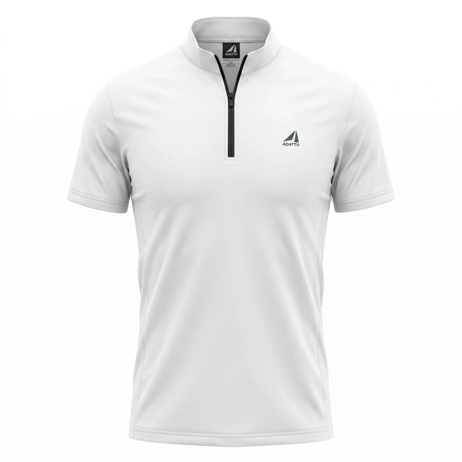 ADATTO Men's T-Shirt – 89.5% Polyester 10.5% Elastane Stretch Performance Sports Tee