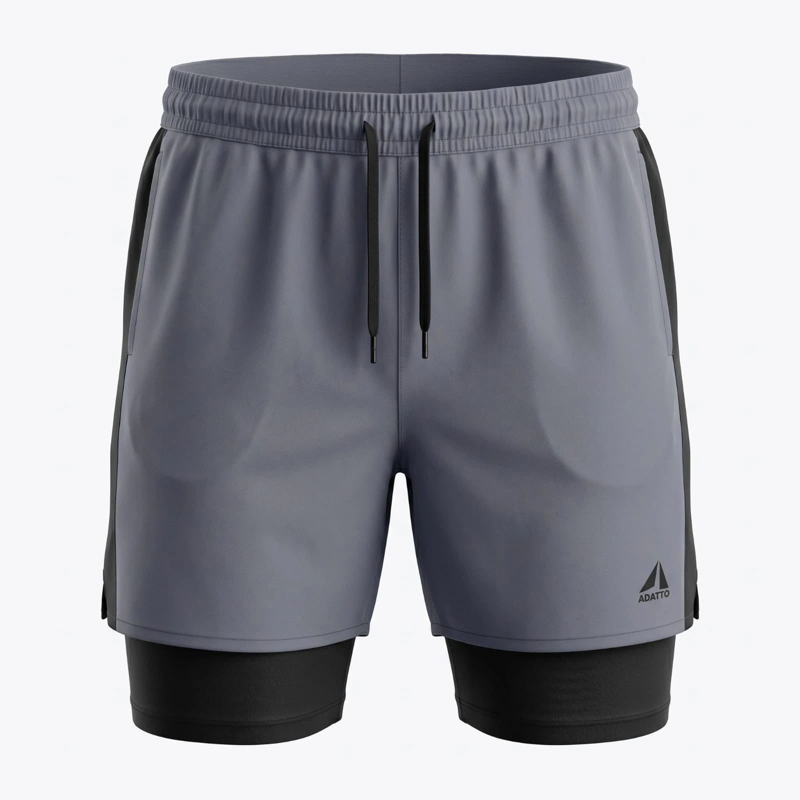 ADATTO Men's Sports Shorts – 95% Polyester 5% Spandex Stretch Performance Shorts