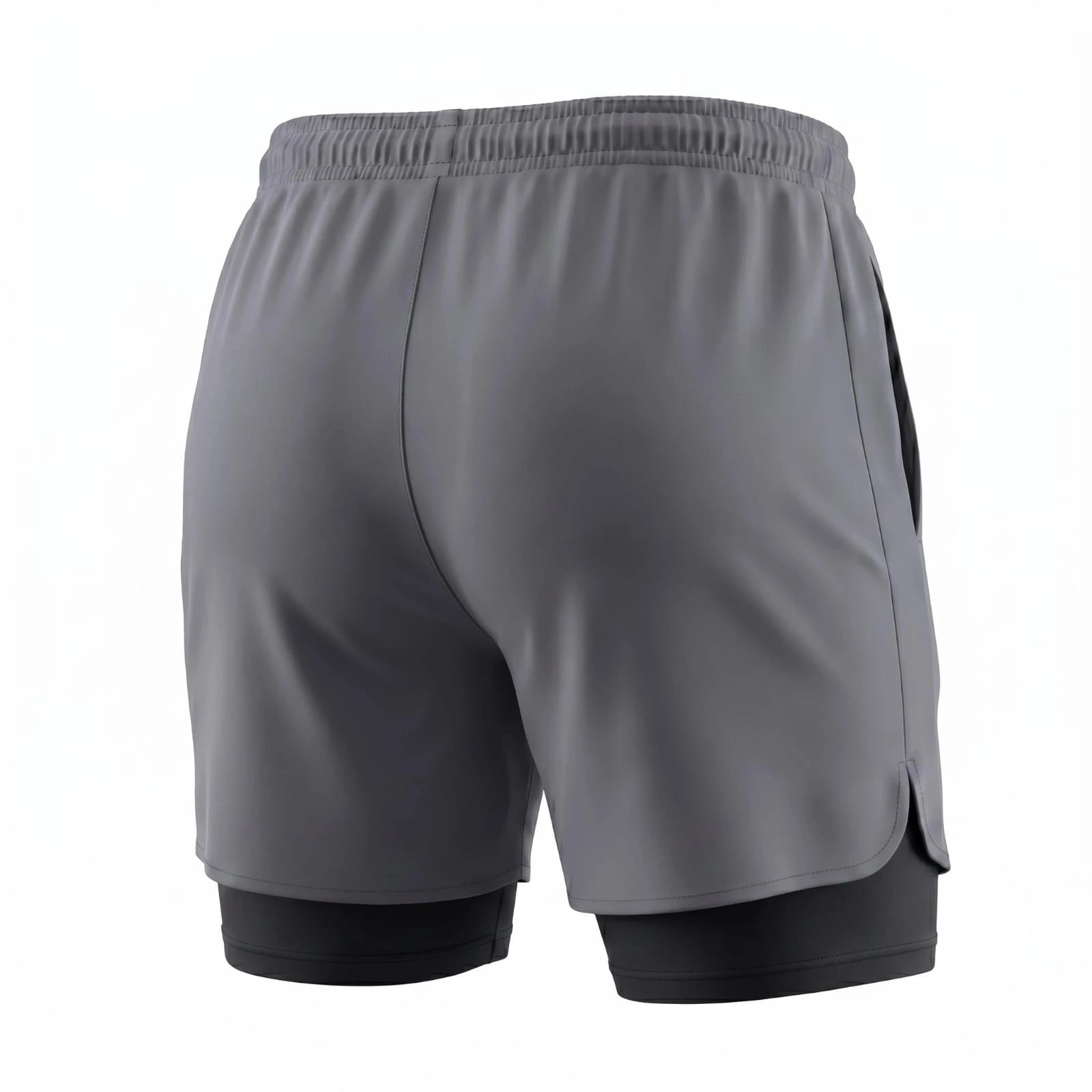 ADATTO Men's Sports Shorts – 95% Polyester 5% Spandex Stretch Performance Shorts