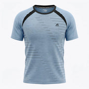 ADATTO Men's Performance T-Shirt – Cationic Stretch Sports Tee with Spandex