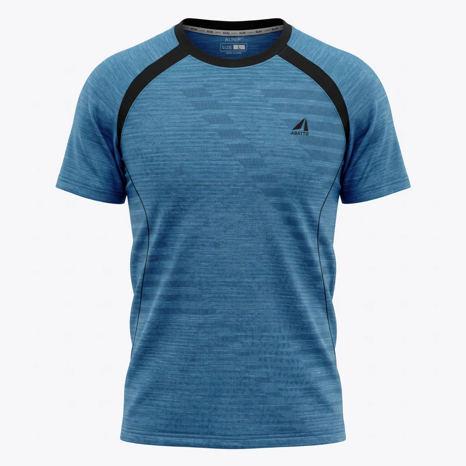 ADATTO Men's Performance T-Shirt – Cationic Stretch Sports Tee with Spandex