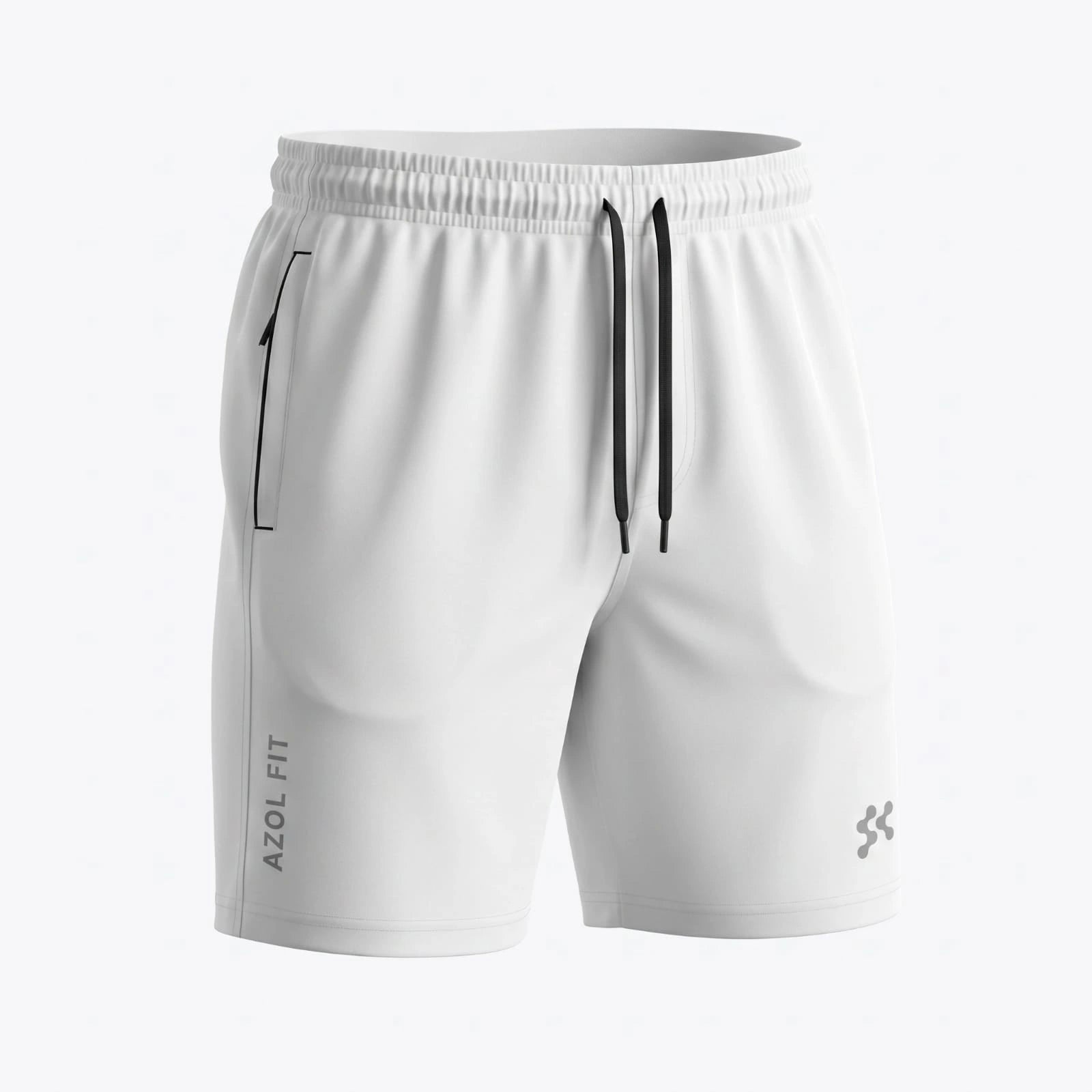 Azol Men's Sports Shorts – 100% Polyester Lightweight Athletic Training Shorts