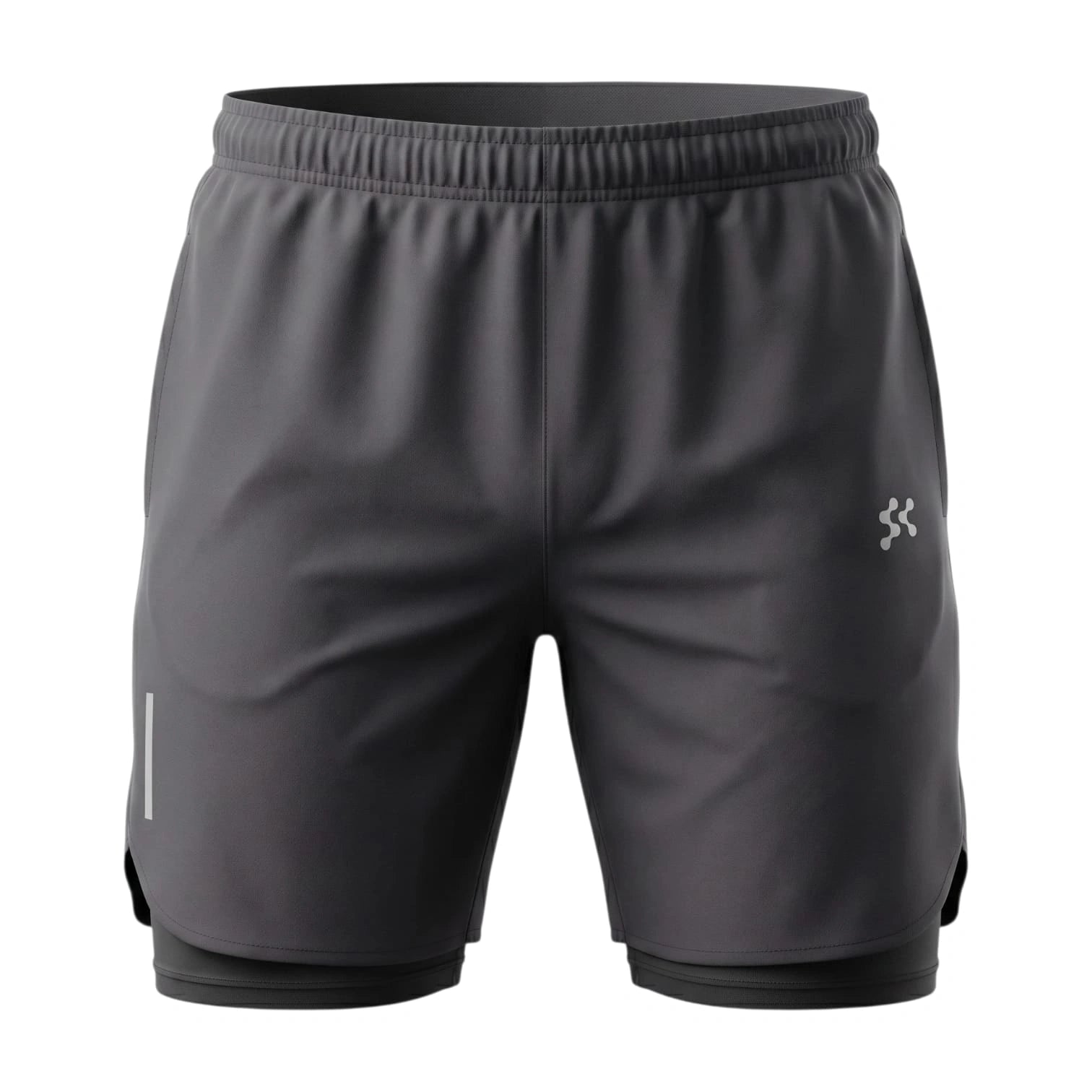 Azol Men's Sports Shorts – 100% Polyester Lightweight Performance Training Shorts