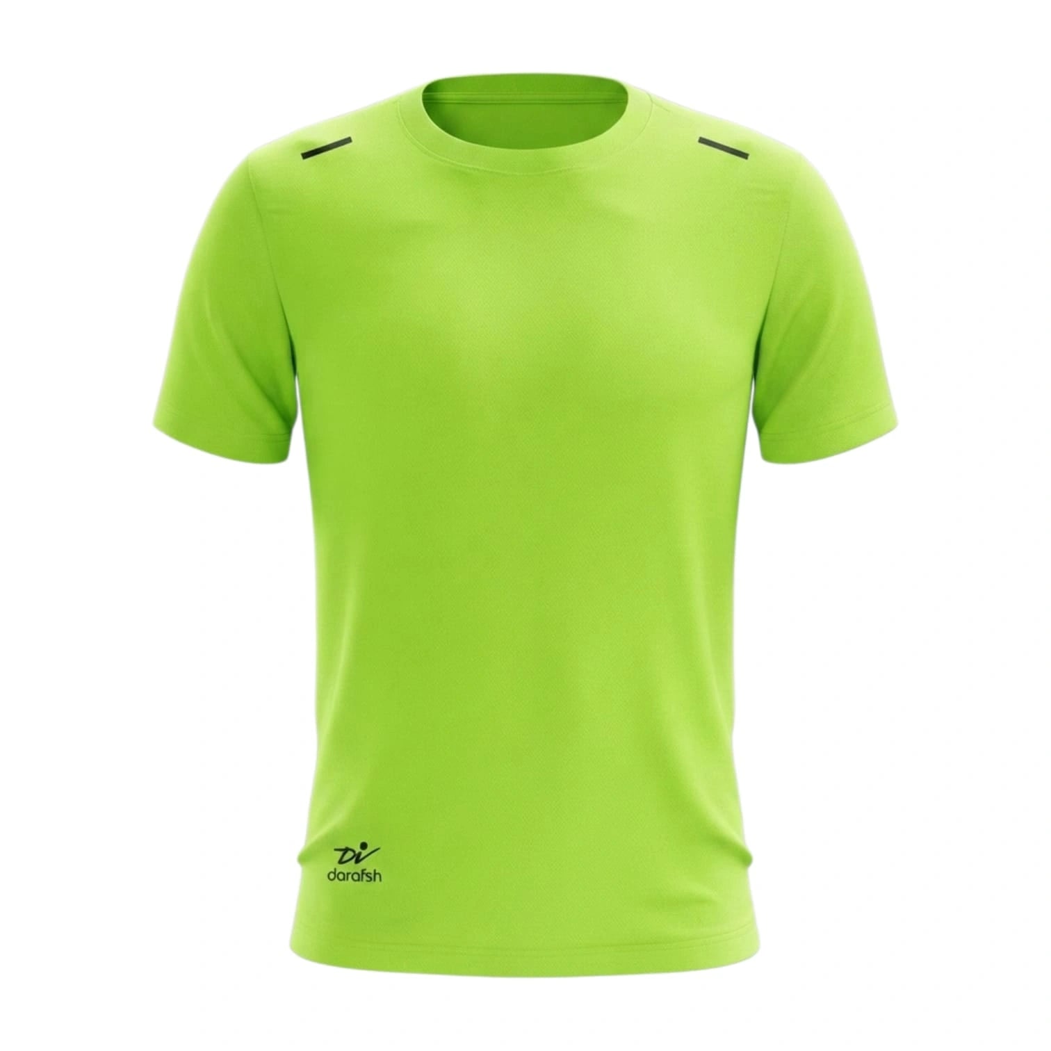 Darafsh Men's Performance T-Shirt – 100% Polyester Lightweight Sports Tee