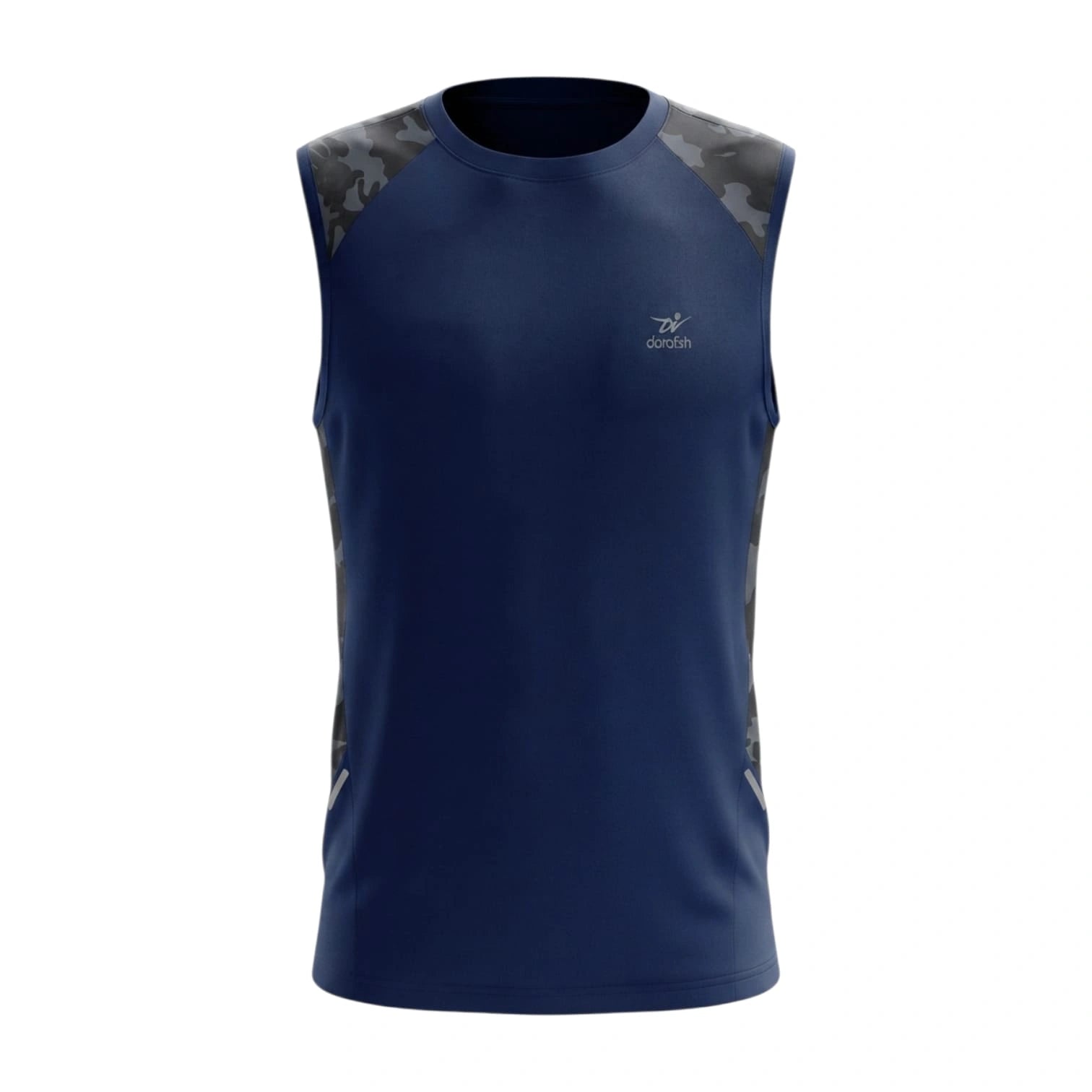 Darafsh Men's Sports T-Shirt – 100% Polyester Lightweight Performance Tee