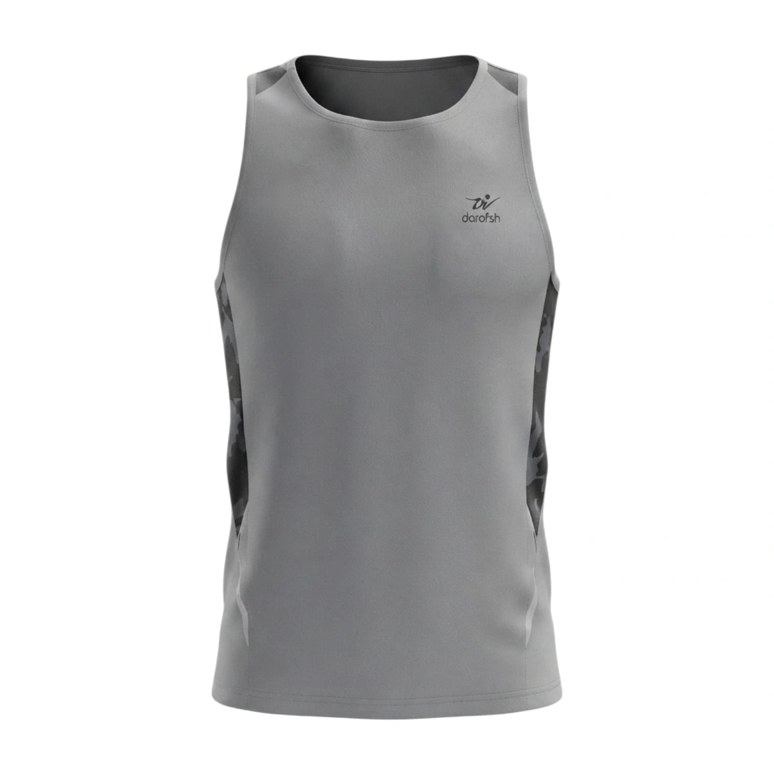 Darafsh Men's Tank Top – 100% Polyester Lightweight Performance Sleeveless Sports Shirt