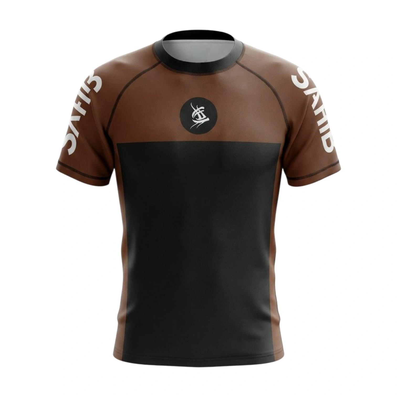 SAHIB Rash Guard T-Shirt – Performance Compression Training & Water Sports Shirt