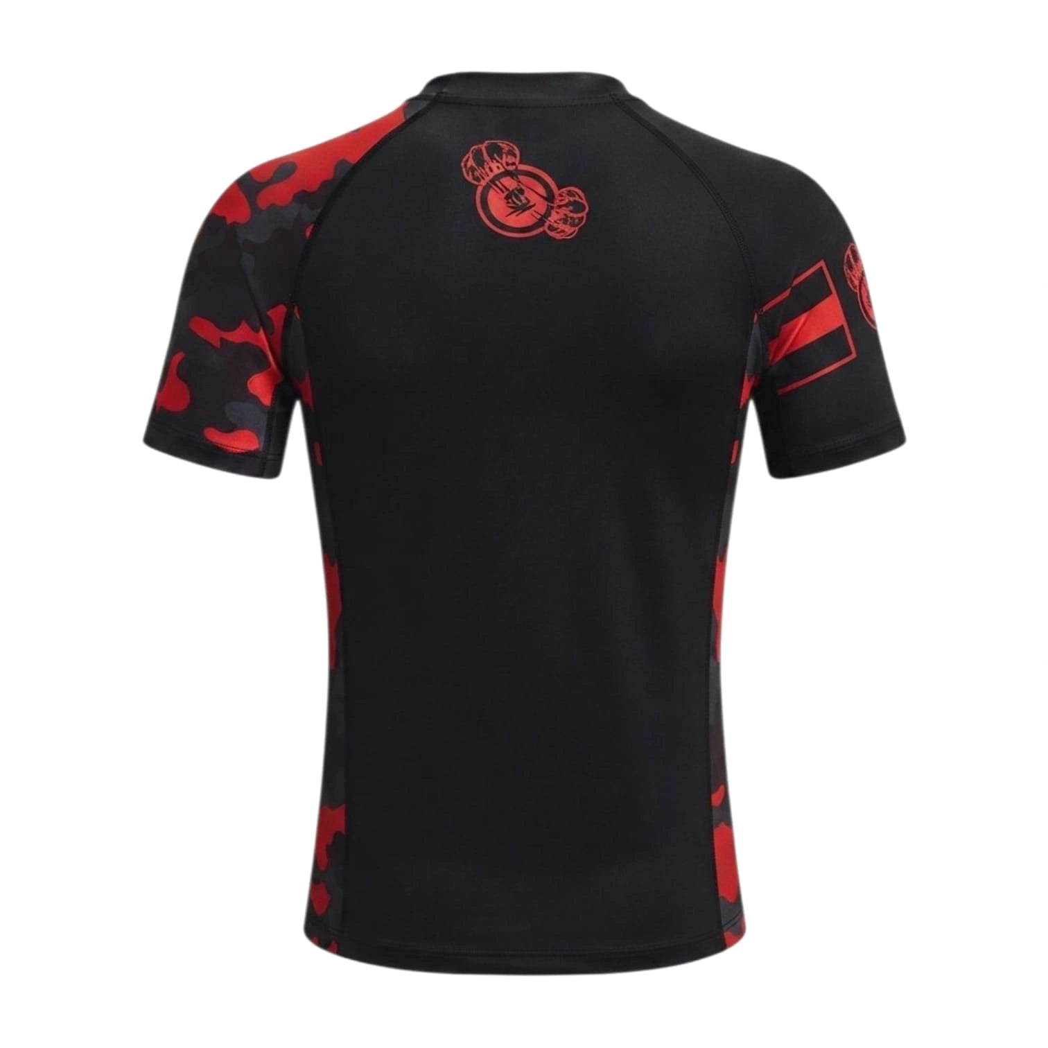 SAHIB Knuckles Rash Guard – Long Sleeve Compression Performance Sports Shirt