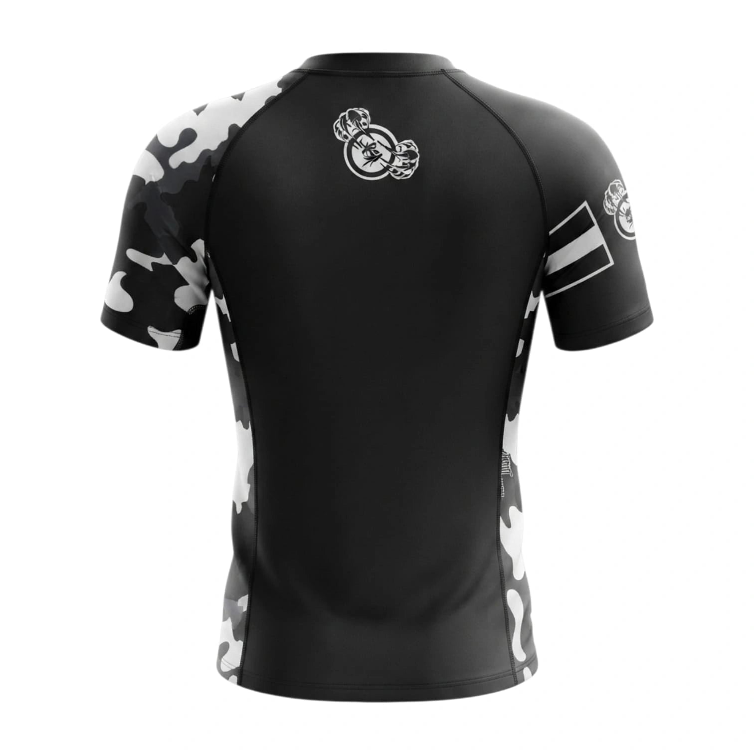 SAHIB Knuckles Rash Guard – Long Sleeve Compression Performance Sports Shirt