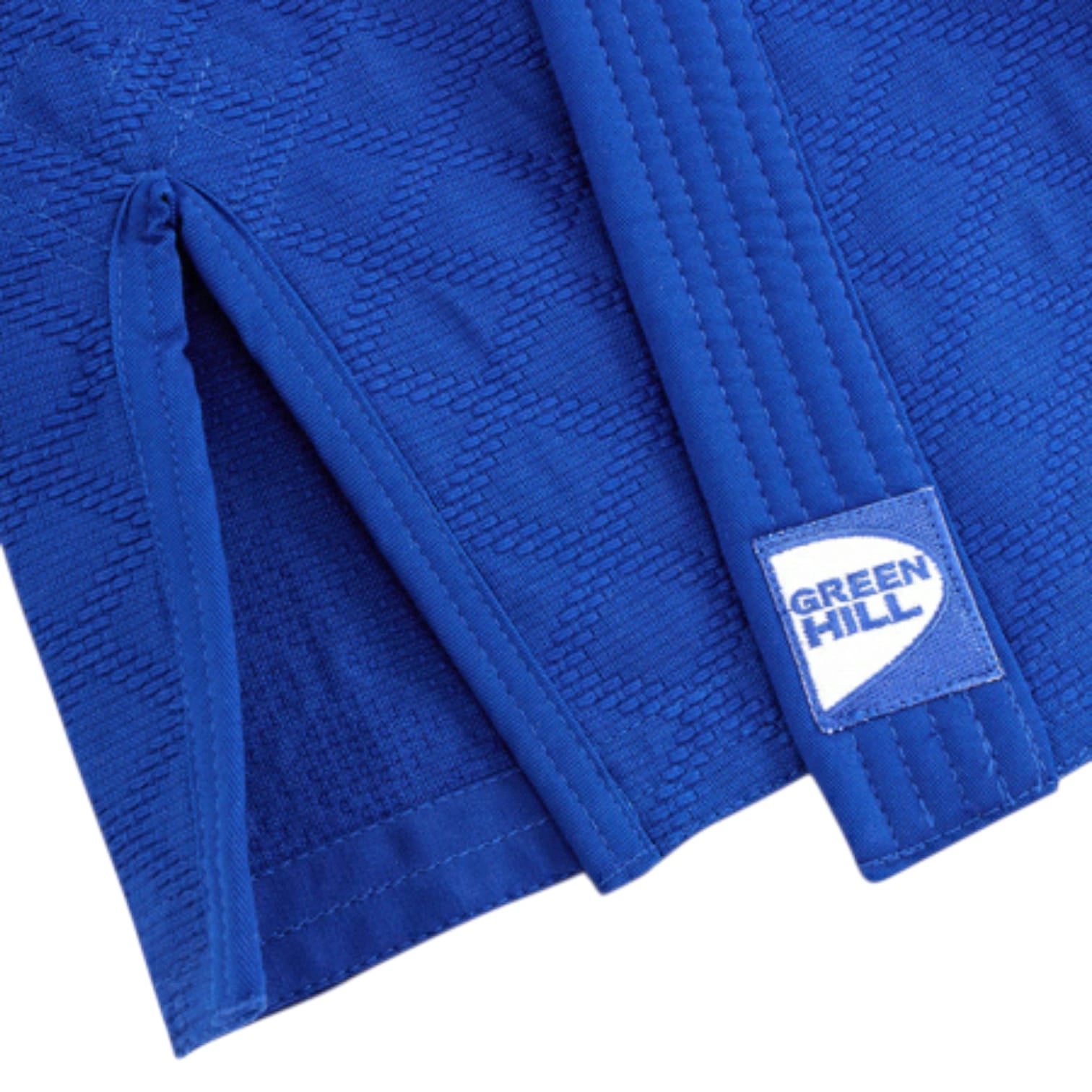 Green Hill Semi Competition Judo Gi – 650 GSM 100% Cotton Blue Judo Suit for Training & Competition