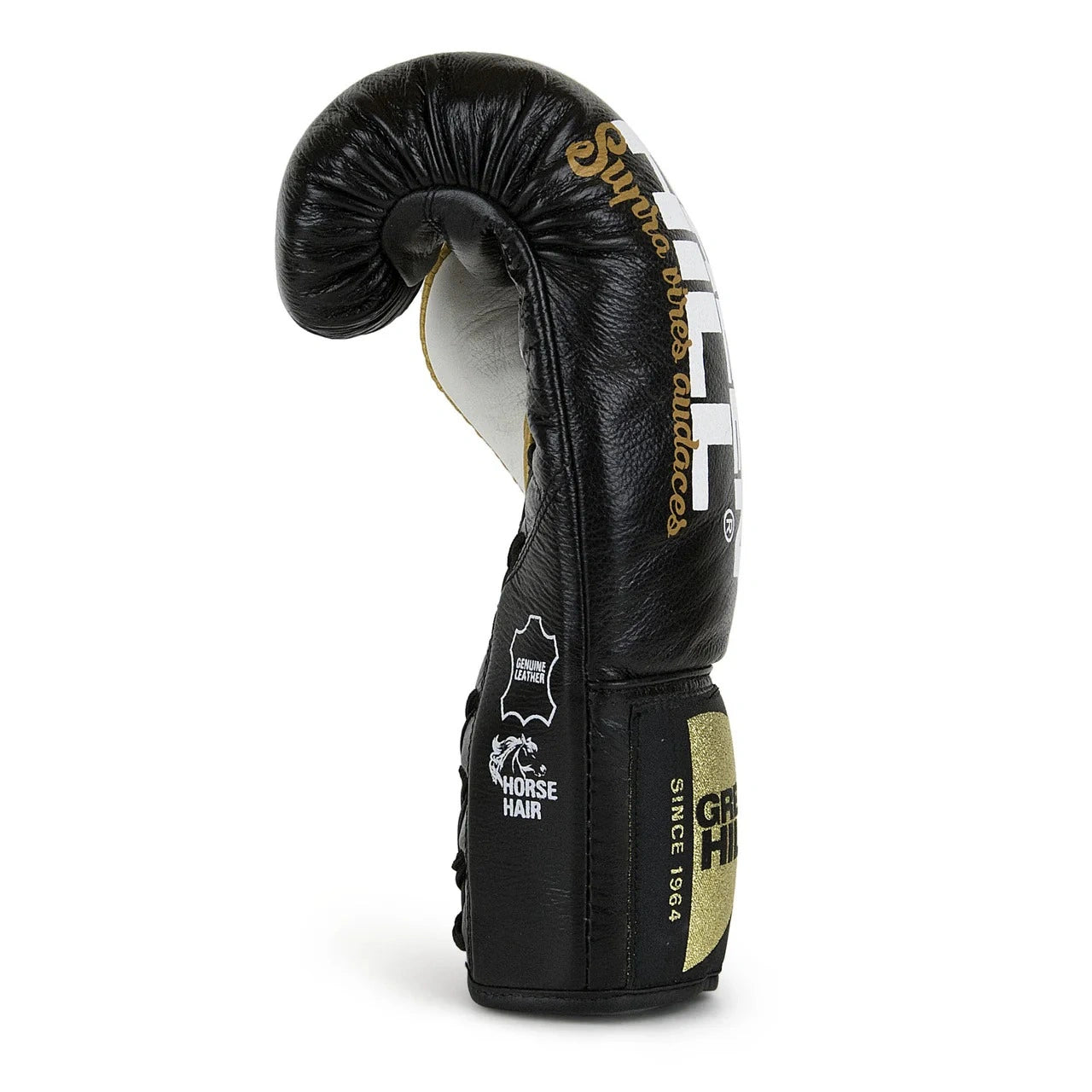 Green Hill Professional Combat Boxing Gloves – Genuine Leather Lace-Up Gloves 8oz & 10oz